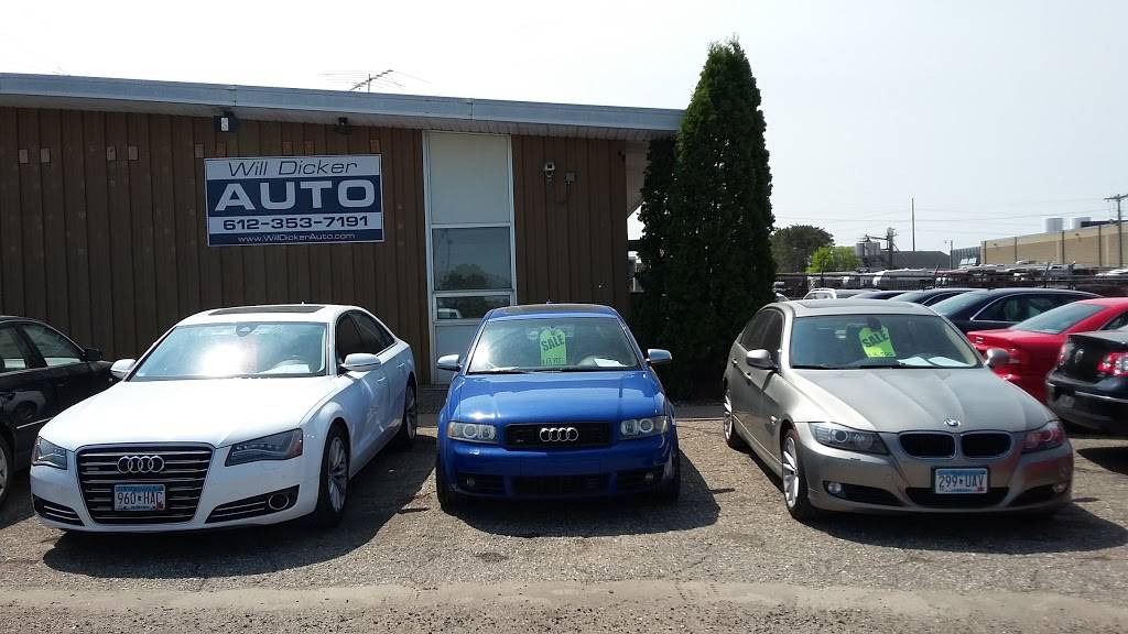 Will Dicker Auto LLC | 7700 County Road 101 East, Shakopee, MN 55379, USA | Phone: (612) 353-7191