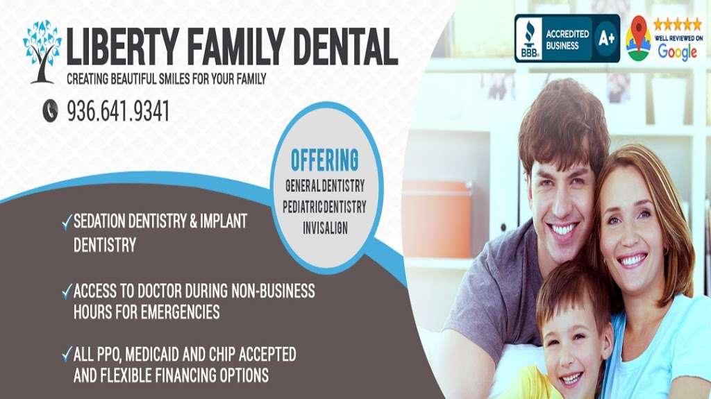 Liberty Family Dental | 2129 TX-146, Liberty, TX 77575, USA | Phone: (936) 391-8992