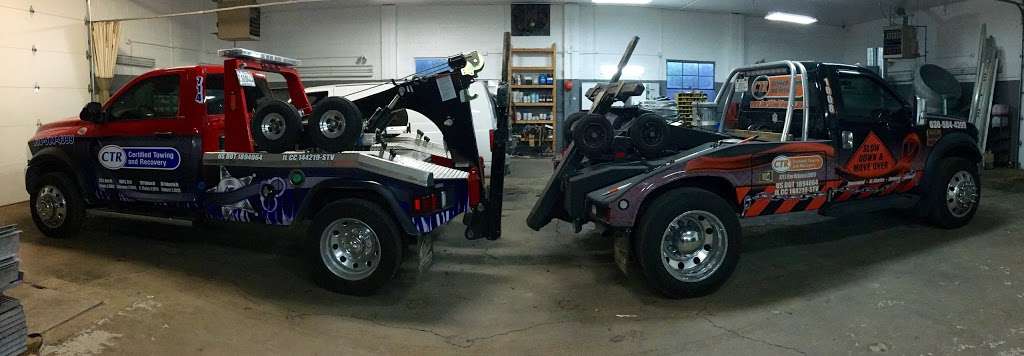 Certified Towing & Recovery | 820 S River St, Batavia, IL 60510, USA | Phone: (630) 584-4399