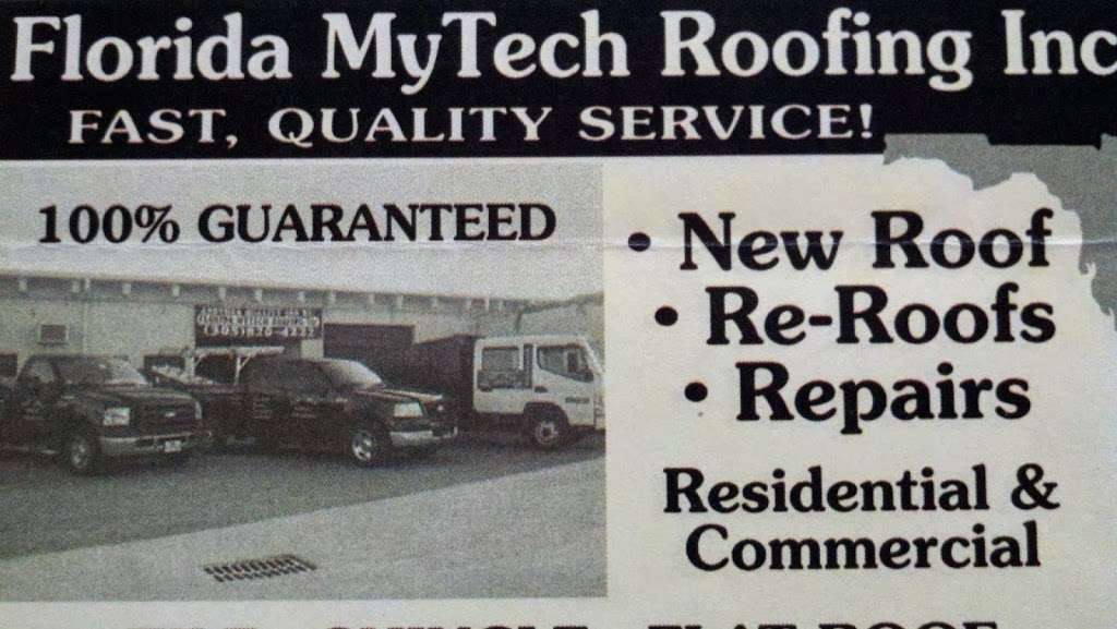 Florida MyTech Roofing, Inc. | 7282 W 29th Way, Hialeah, FL 33018, USA | Phone: (305) 820-4222