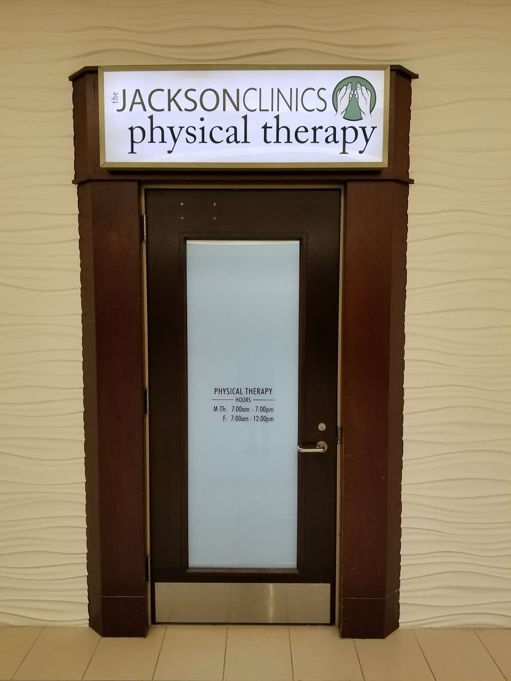 The Jackson Clinics, Physical Therapy | 13039 Worldgate Dr, Herndon, VA 20170, USA | Phone: (703) 689-3164