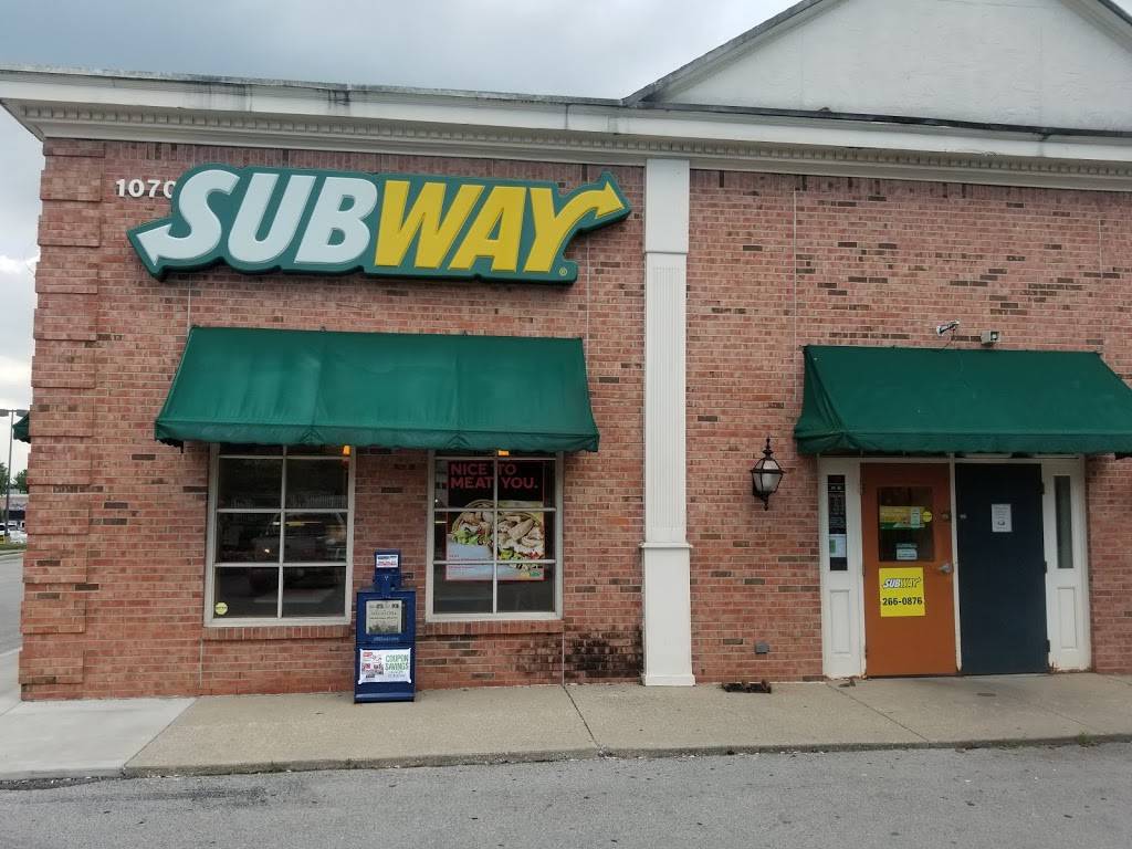 Subway | 1070 Chinoe Rd Drive, Lexington, KY 40502, USA | Phone: (859) 266-0876