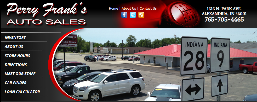 Perry Franks Auto Sales | 1616 N Park Ave, Alexandria, IN 46001 | Phone: (765) 780-0924