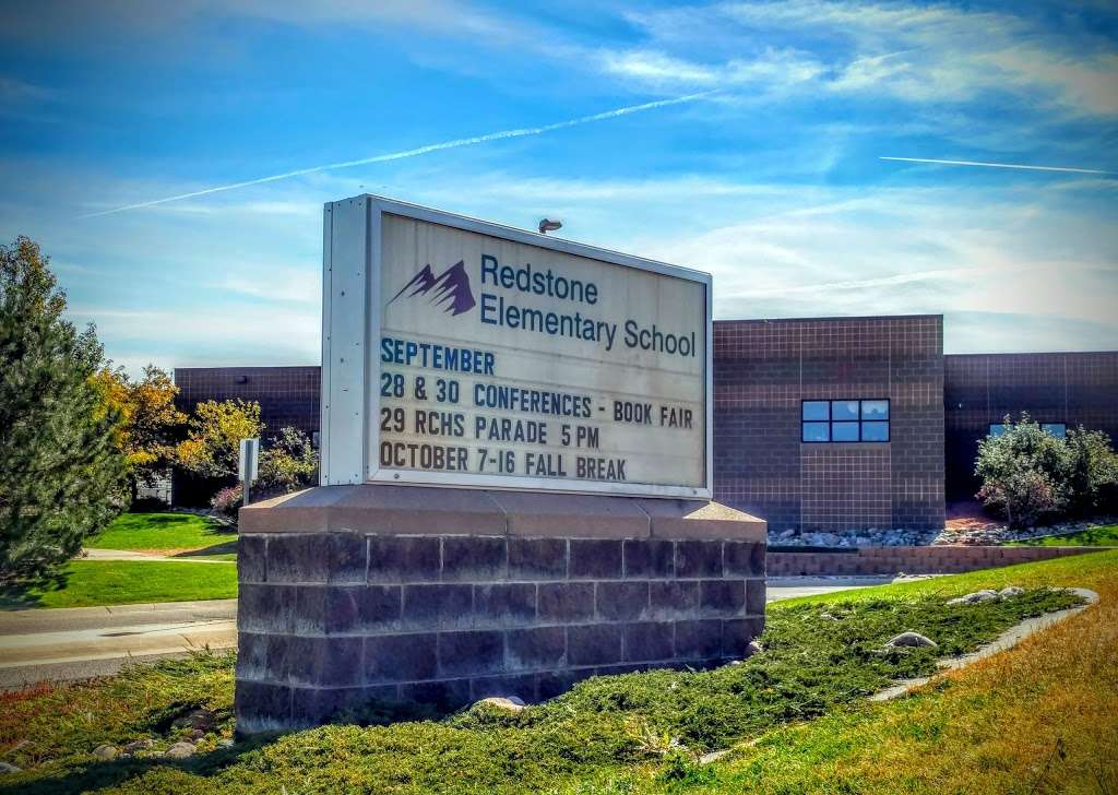 Redstone Elementary School | 9970 Glenstone Cir, Highlands Ranch, CO 80130, USA | Phone: (303) 387-7300