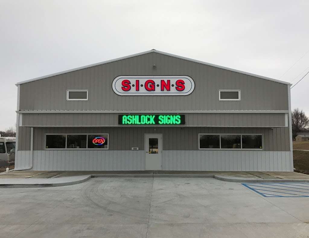Ashlock Signs, Inc | 1880 US-69, Excelsior Springs, MO 64024, USA | Phone: (816) 630-0722