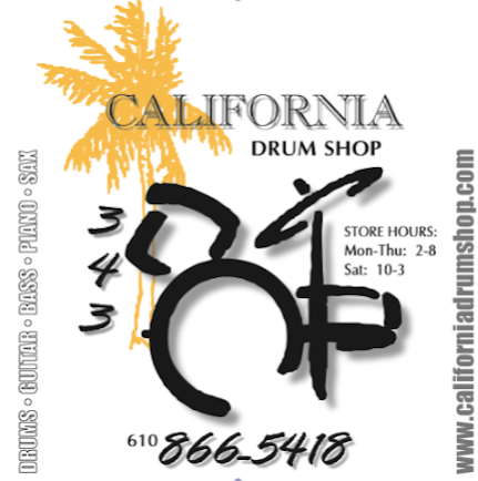 The California Drum Shop | 343 Rauch St, Bethlehem, PA 18018, USA | Phone: (610) 866-5418