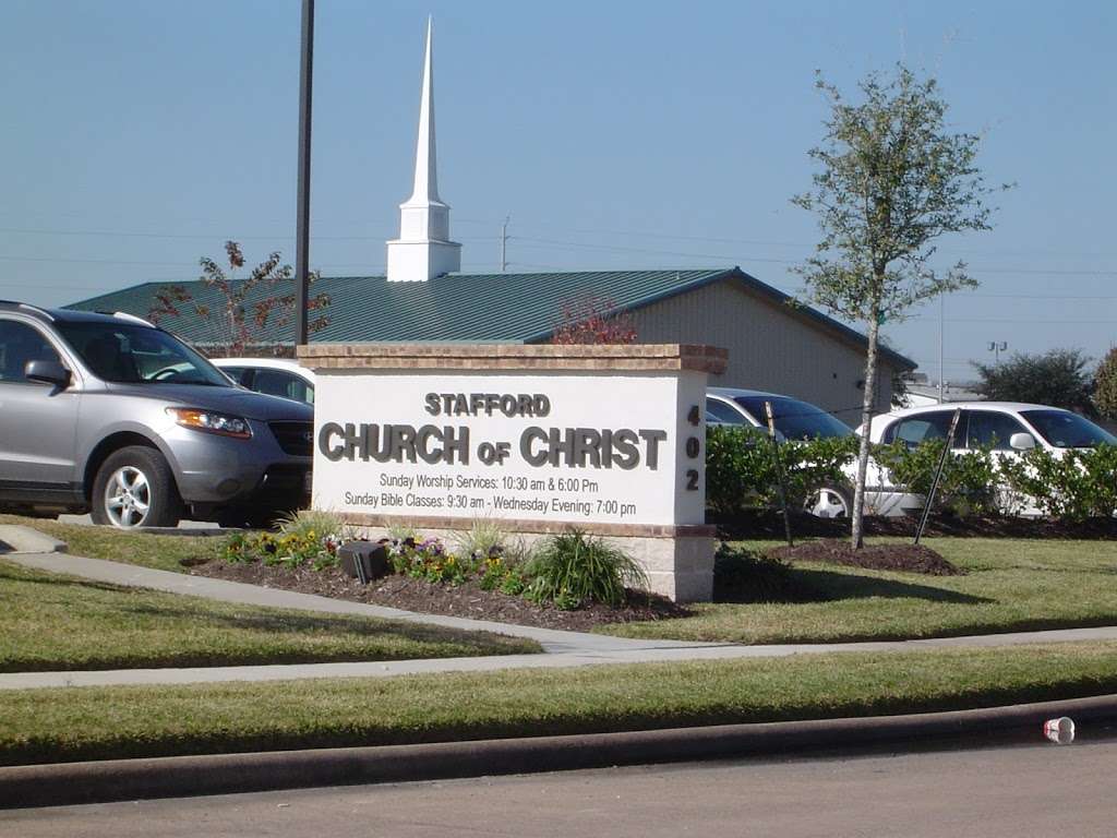 Stafford Church of Christ | 402 Stafford Run Rd, Stafford, TX 77477, USA | Phone: (281) 499-2507