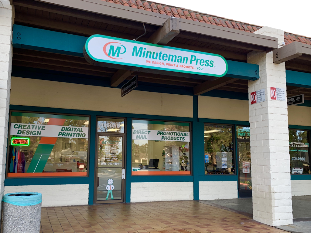 Minuteman Press Rancho Bernardo | 11605 Duenda Rd suite b, San Diego, CA 92127 | Phone: (858) 769-1801