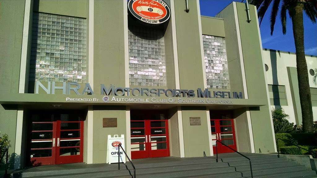 NHRA Motorsports Museum | 1101 W McKinley Ave, Pomona, CA 91768, USA | Phone: (909) 622-2133