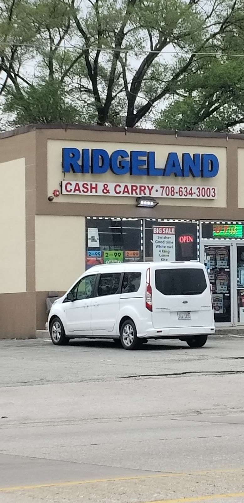 Ridgeland Wholesale Cash & Carry | 6410 W 87th St, Burbank, IL 60459, USA | Phone: (708) 634-3003