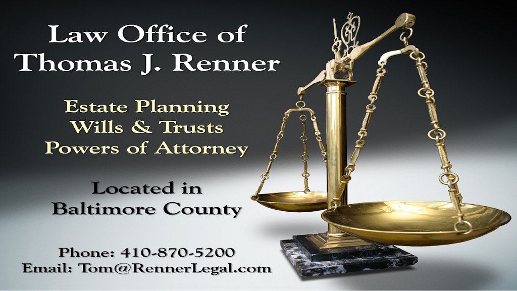 Law Office of Thomas J. Renner | 8640 Ridgelys Choice Dr Suite 201A, Nottingham, MD 21236 | Phone: (410) 870-5200