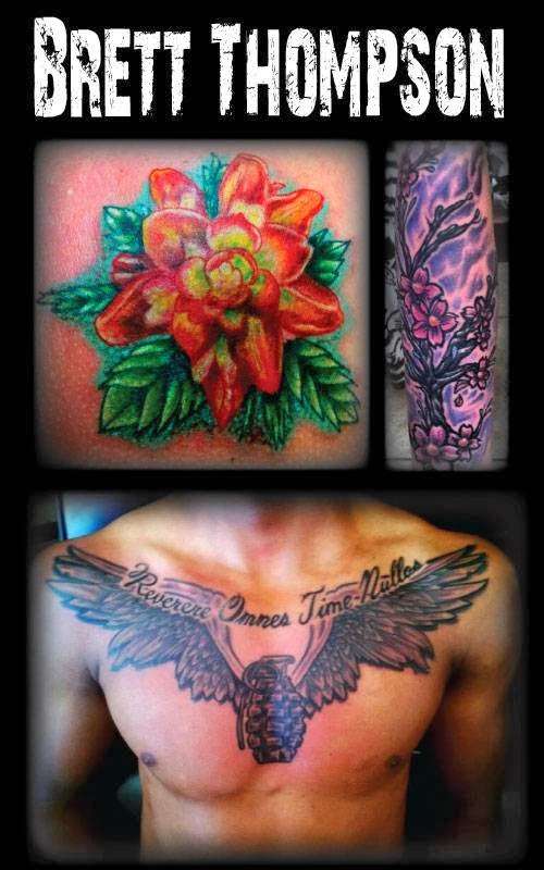 Brett Thompson Tattoo | 221 Via Franciosa Dr, Henderson, NV 89011, USA | Phone: (702) 449-3564