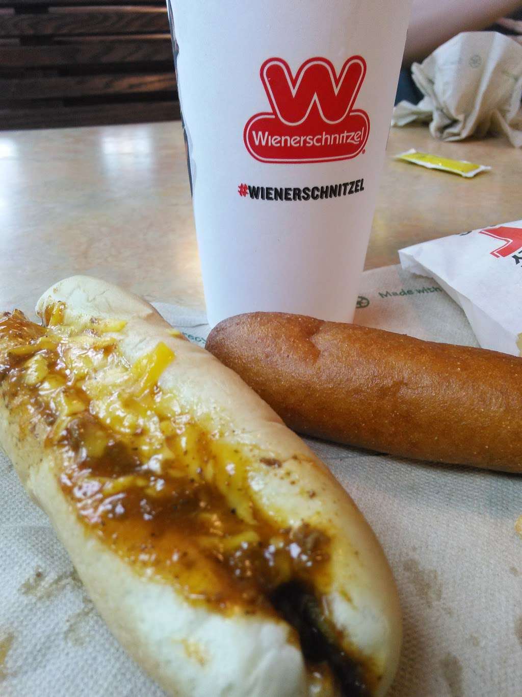 Wienerschnitzel | 7501 Orangethorpe Ave, Buena Park, CA 90620, USA | Phone: (714) 994-5642