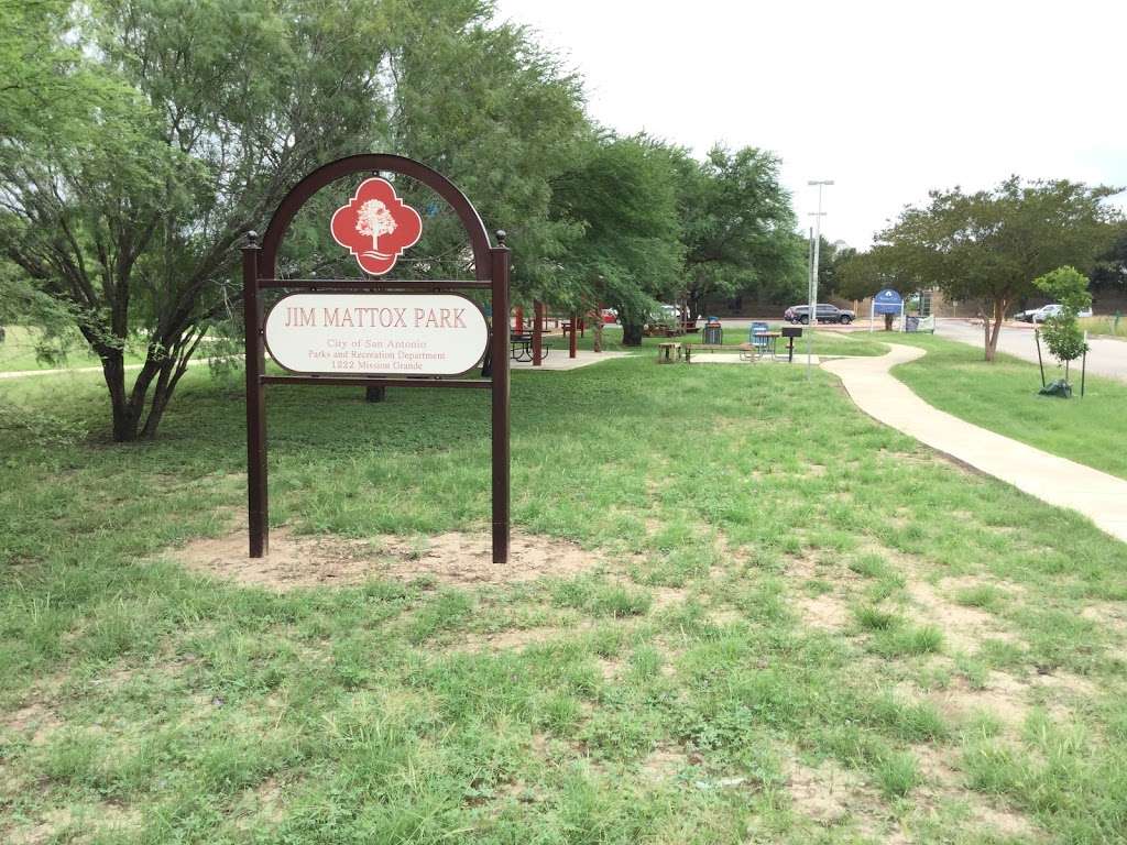 Jim Mattox Park | 1222 Mission Grande, San Antonio, TX 78221, USA | Phone: (210) 207-7275