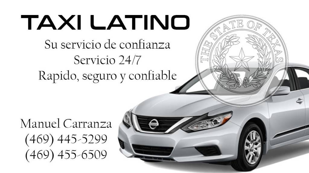 Taxi Hispano, Latino | 9877 Brockbank Dr #122, Dallas, TX 75220 | Phone: (469) 445-5299