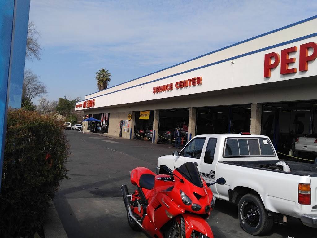 Pep Boys Auto Service & Tire | 3655 N Blackstone Ave, Fresno, CA 93726, USA | Phone: (559) 225-8811
