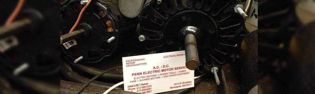 ACDC Penn Electric Motor Service | 2515 W Broadway Ave, Minneapolis, MN 55411, USA | Phone: (612) 588-5333