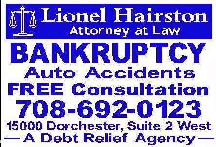 Lionel Hairston - Attorney At Law | 15000 Dorchester Ave, Dolton, IL 60419 | Phone: (708) 692-0123