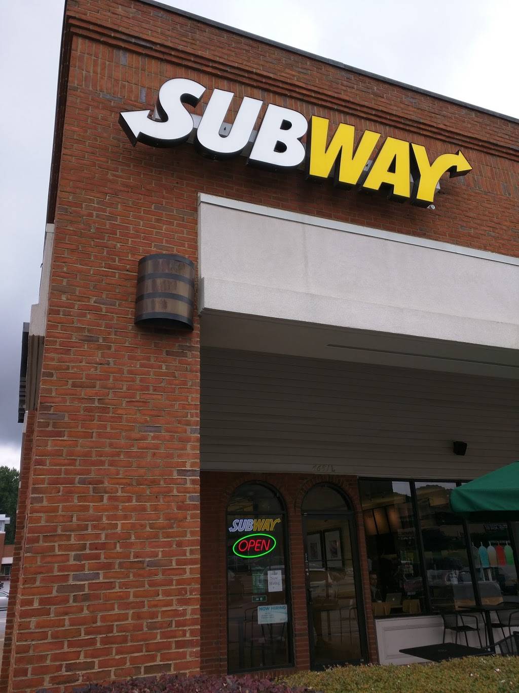 Subway | 6681 Roswell Rd Unit 39, Atlanta, GA 30328, USA | Phone: (404) 250-0704