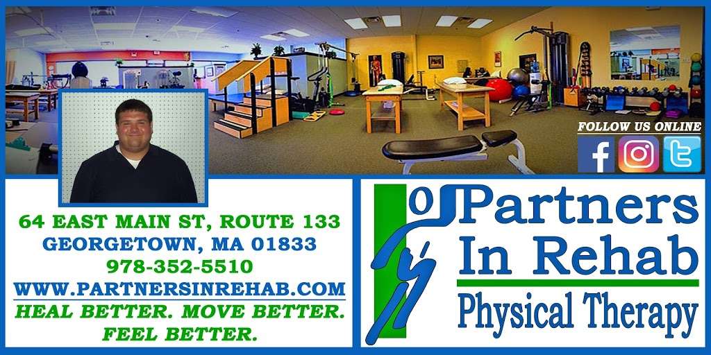 Partners In Rehab, PT | 64 E Main St, Georgetown, MA 01833, USA | Phone: (978) 352-5510