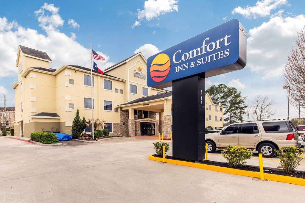 Comfort Inn & Suites IAH Bush Airport - East | 7014 Will Clayton Pkwy, Humble, TX 77338, USA | Phone: (281) 446-9997