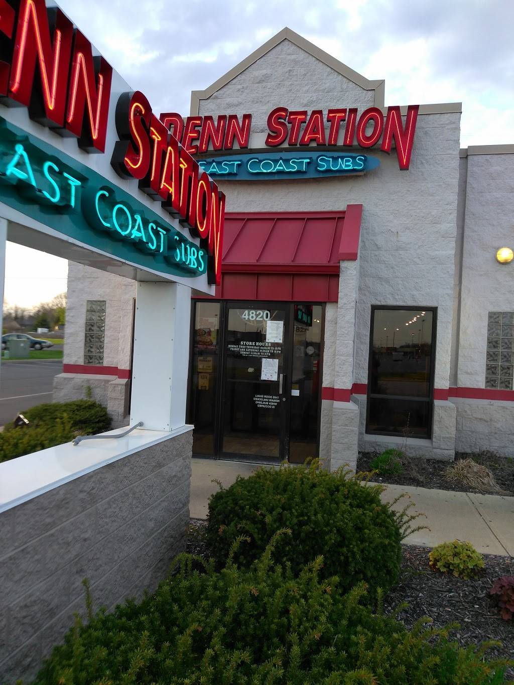 Penn Station East Coast Subs | 4820 W 57th St, Indianapolis, IN 46254, USA | Phone: (317) 347-7366