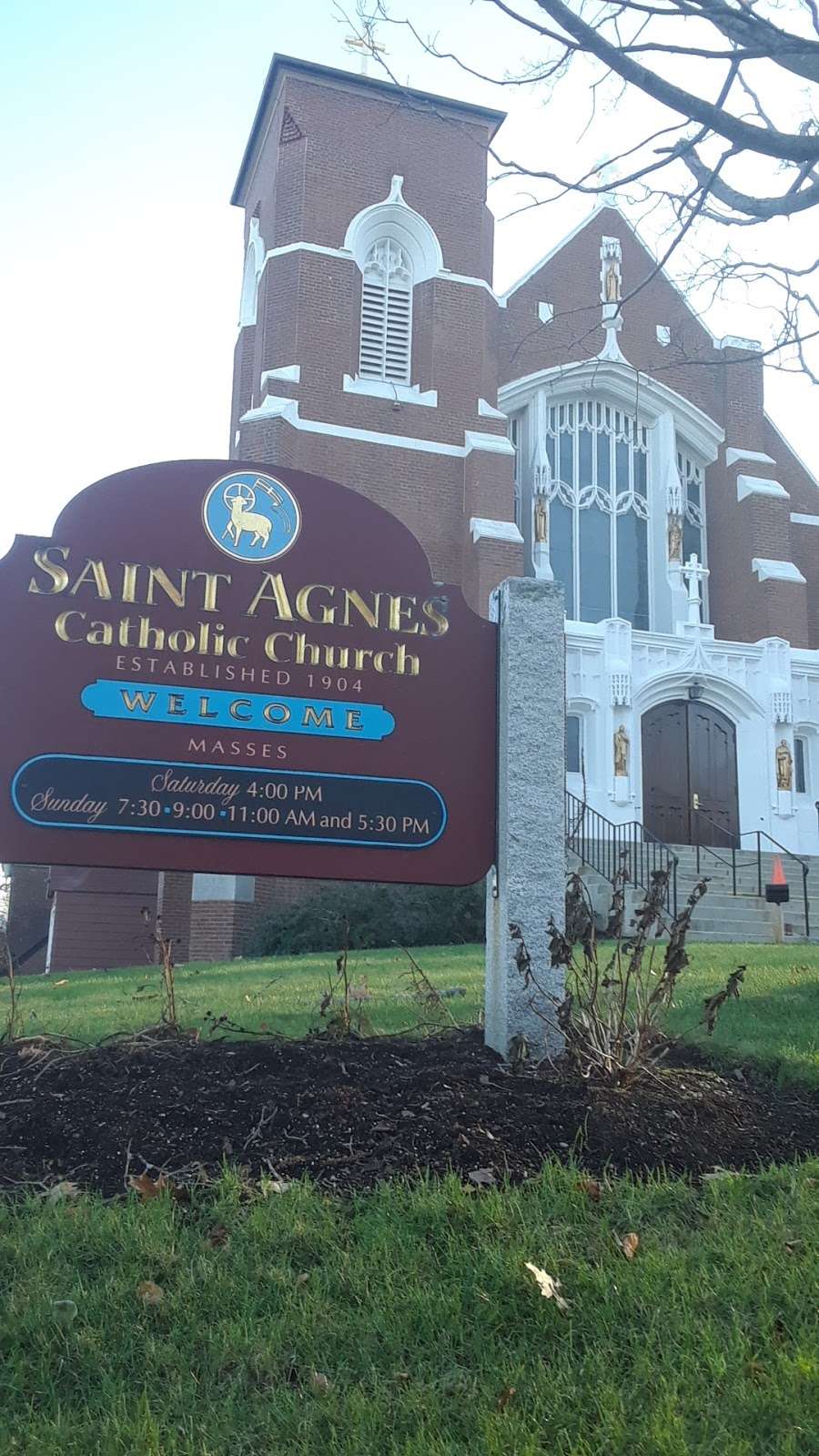 St Agnes Church | 186 Woburn St, Reading, MA 01867, USA | Phone: (781) 944-0490