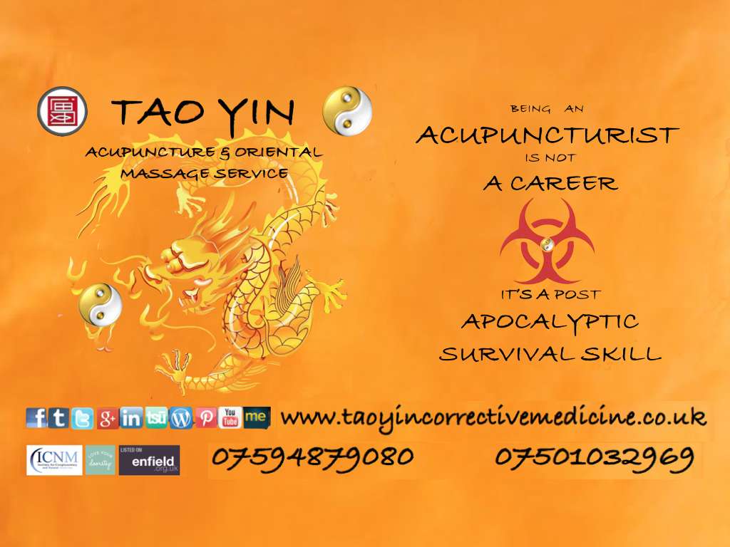 Tao Yin Corrective Medicine | 103 Bullsmoor Ln, Enfield EN3 6TQ, UK | Phone: 07594 879080