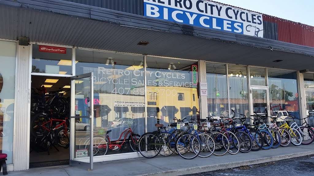 Retro City Cycles | 1810 N Orange Ave, Orlando, FL 32804, USA | Phone: (407) 895-2700
