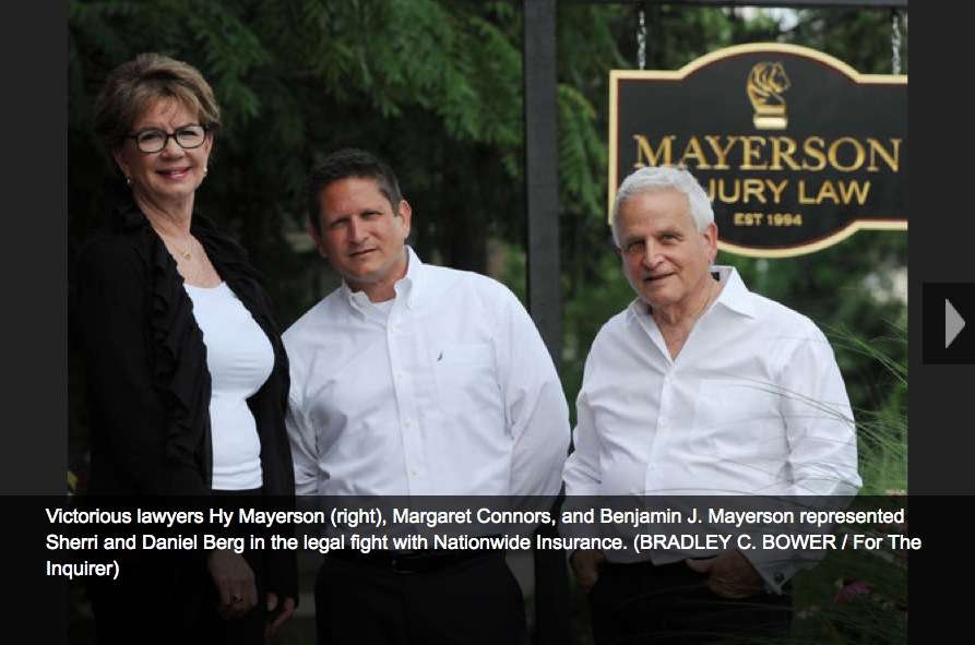 Mayerson Injury Law, P.C. | 1314 E Philadelphia Ave, Gilbertsville, PA 19525 | Phone: (610) 492-7155