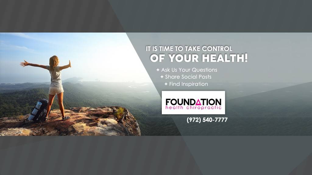 Foundation Health Chiropractic | 5180 W Eldorado Pkwy STE 202, McKinney, TX 75070, USA | Phone: (972) 540-7777