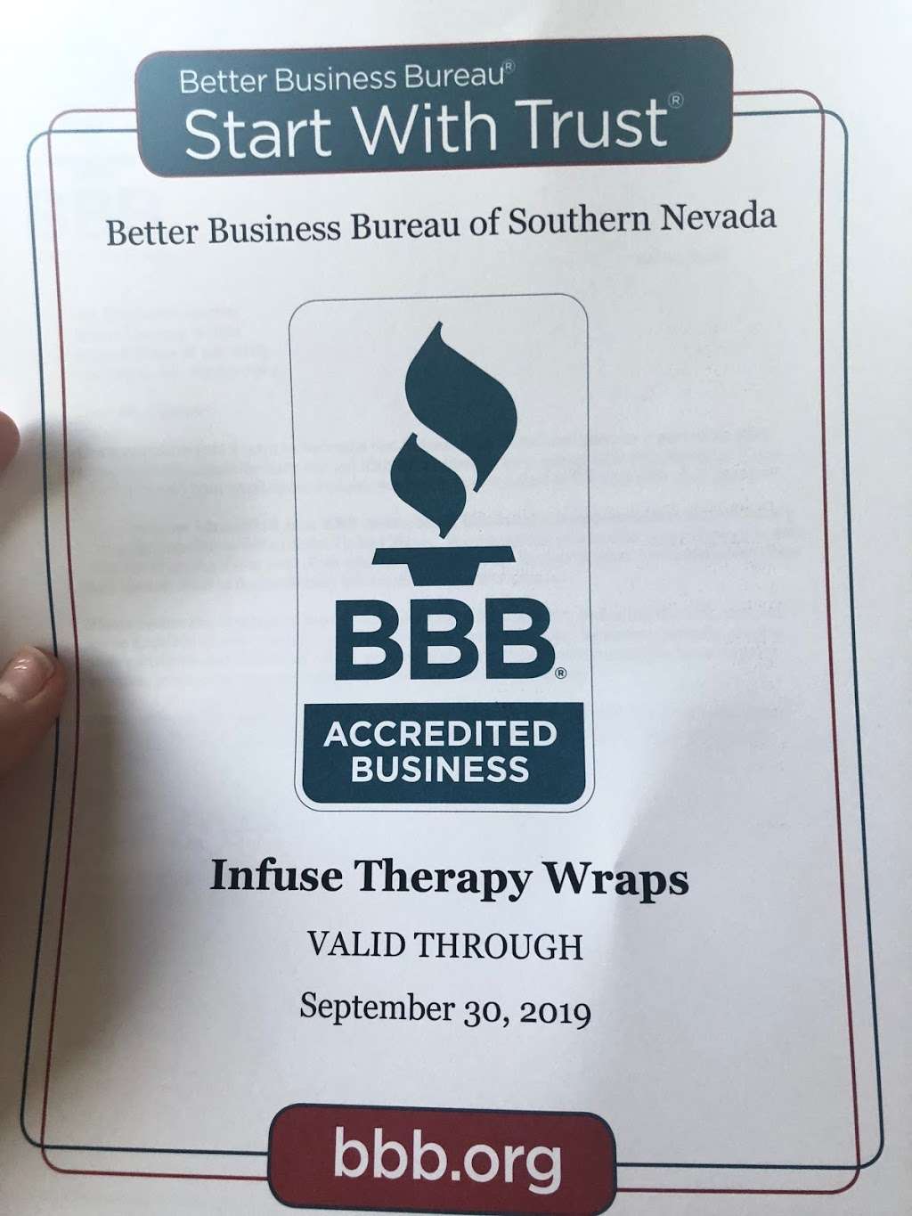 Infuse Therapy Wraps | 3017 W Charleston Blvd suite 20, Las Vegas, NV 89102 | Phone: (702) 202-7128