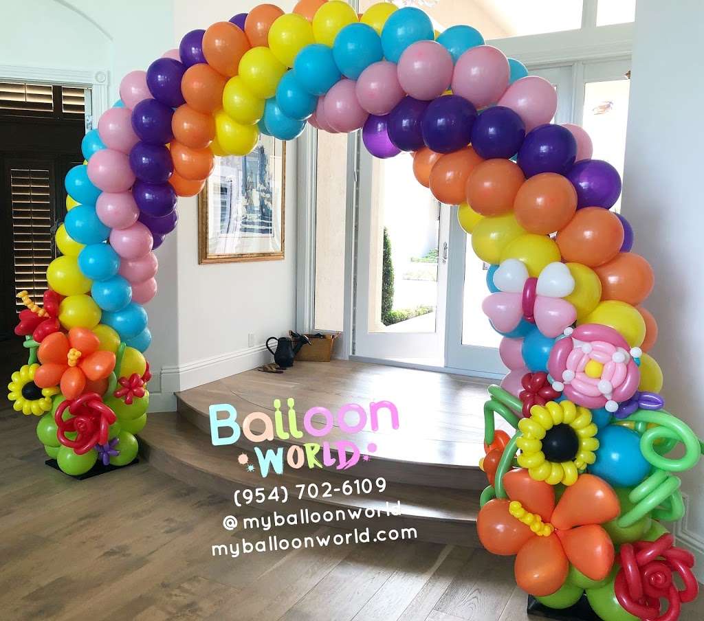 Balloon World & Face Painting | 405 SW 148th Ave Unit #101, Davie, FL 33325, USA | Phone: (954) 702-6109