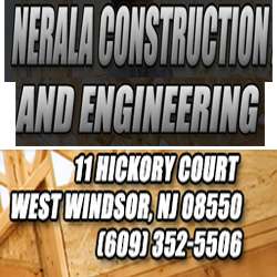 Construction and Engineering Winsor NJ | 11 Hickory Ct, West Windsor Township, NJ 08550 | Phone: (609) 352-5506