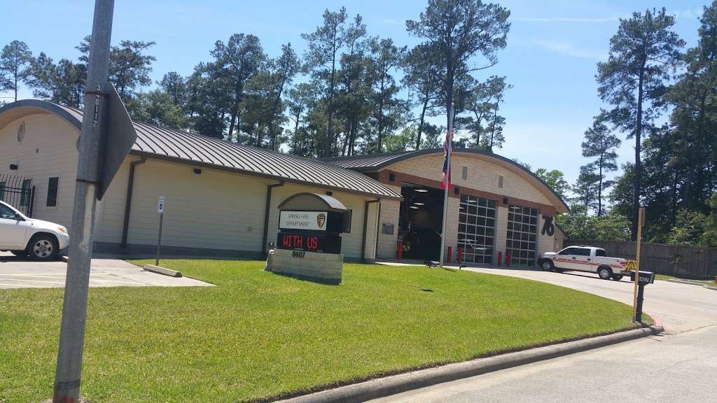 Spring Fire Department Station 76 | 8407 London Way Dr, Spring, TX 77389, USA | Phone: (281) 355-1266