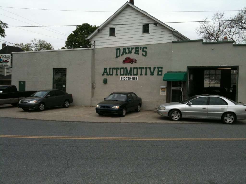 Daves Automotive | 114 Main St, Stockertown, PA 18083, USA | Phone: (610) 759-1168