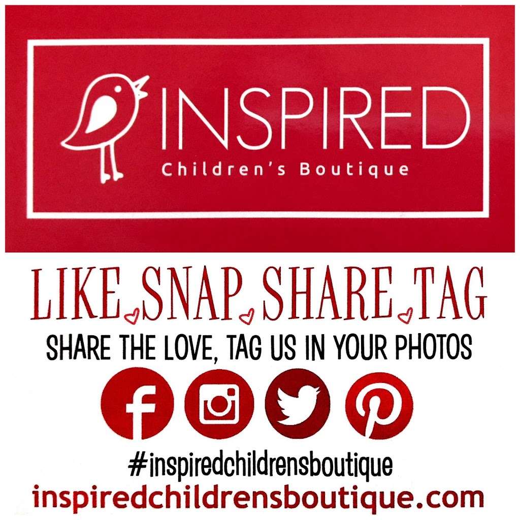 Inspired Children’s Boutique | 9403 Gardenia Bend Dr, Garden Ridge, TX 78266, USA | Phone: (325) 305-0844