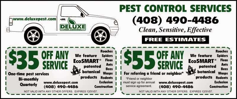 Deluxe Pest Control | 10221 Santa Clara Ave, Cupertino, CA 95014, USA | Phone: (408) 490-4486