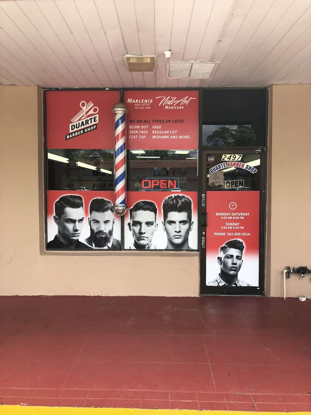 Duarte Barber Shop | 3141 Florida Mango Rd, Lake Worth, FL 33461 | Phone: (561) 929-3514