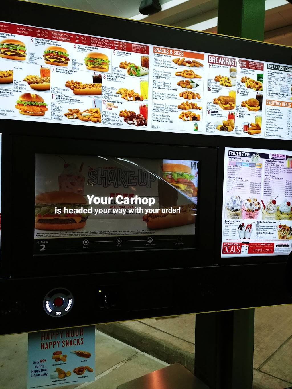 Sonic Drive-In | 7221 S Custer Rd, McKinney, TX 75070, USA | Phone: (214) 383-1504