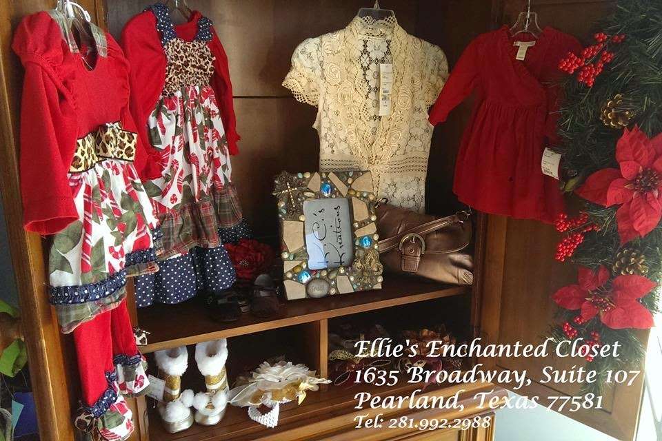 Ellies Enchanted Closet | 1635 Broadway St, Pearland, TX 77581, USA | Phone: (281) 992-2988