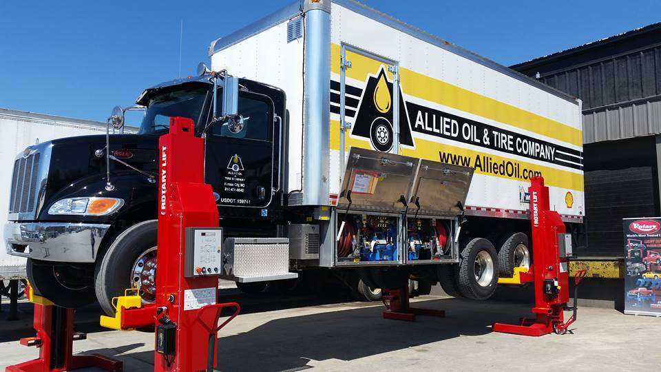 Allied Oil & Tire | 5150 E Front St, Kansas City, MO 64120, USA | Phone: (816) 635-0270