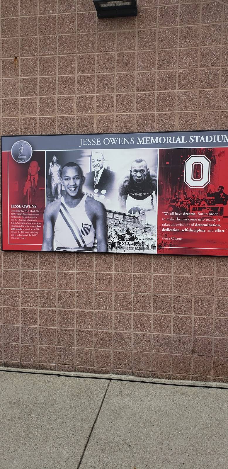 Jesse Owens Memorial Stadium | 2450 Fred Taylor Dr, Columbus, OH 43210, USA | Phone: (614) 292-6446