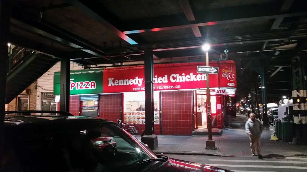 Kennedy Fried Chicken/ online delivery Kennedy pizza coffee shop - restaurant  | Photo 1 of 2 | Address: 2521, 2788 Fulton St, Brooklyn, NY 11207, USA | Phone: (718) 235-1283