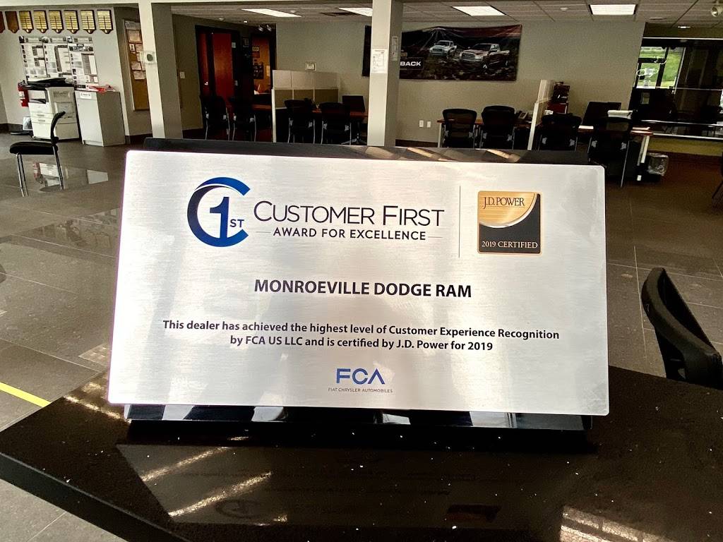 Monroeville Dodge Ram Service Center | 3633 William Penn Hwy, Monroeville, PA 15146, USA | Phone: (412) 856-1700