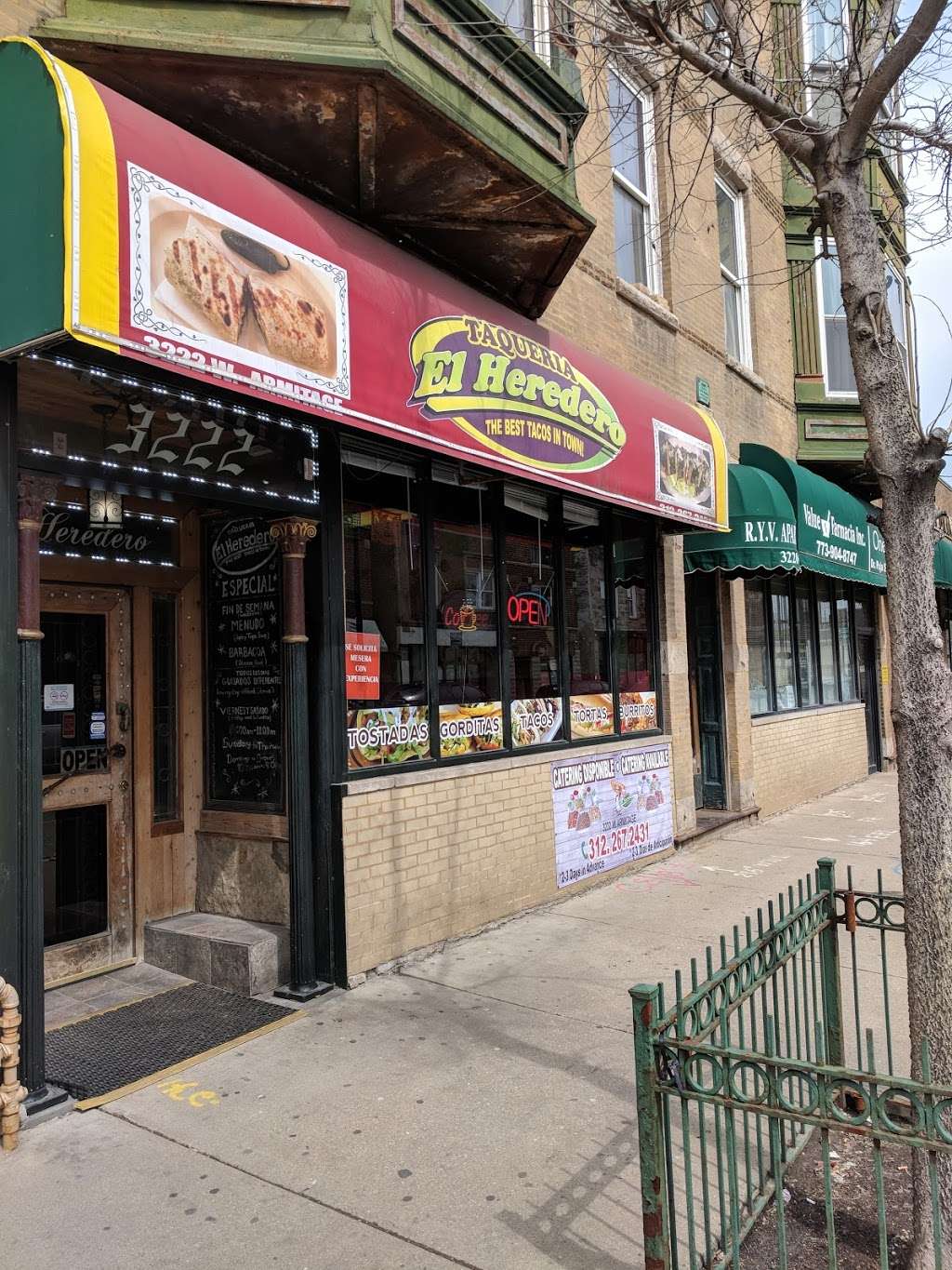 Taqueria El Heredero | 3222 W Armitage Ave, Chicago, IL 60647, USA | Phone: (312) 267-2431