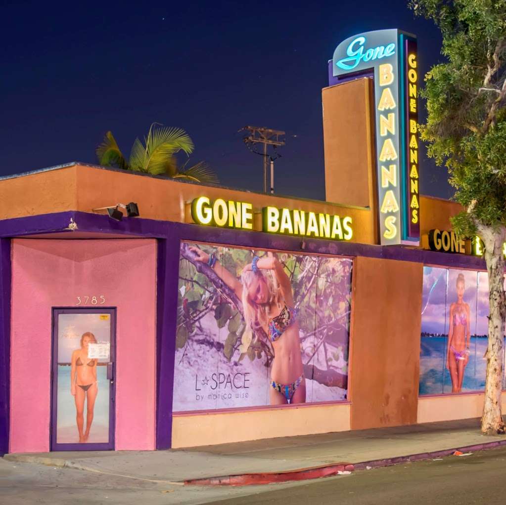 Gone Bananas Beachwear | 3785 Mission Blvd, San Diego, CA 92109, USA | Phone: (858) 488-4900