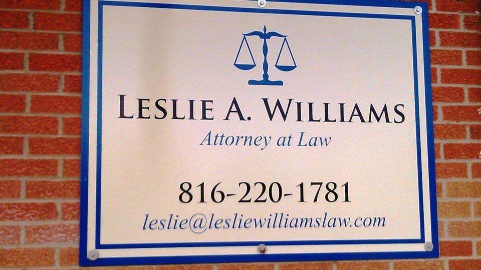 Law Office of Leslie A Williams | 704 W Main St, Blue Springs, MO 64015, USA | Phone: (816) 533-4331