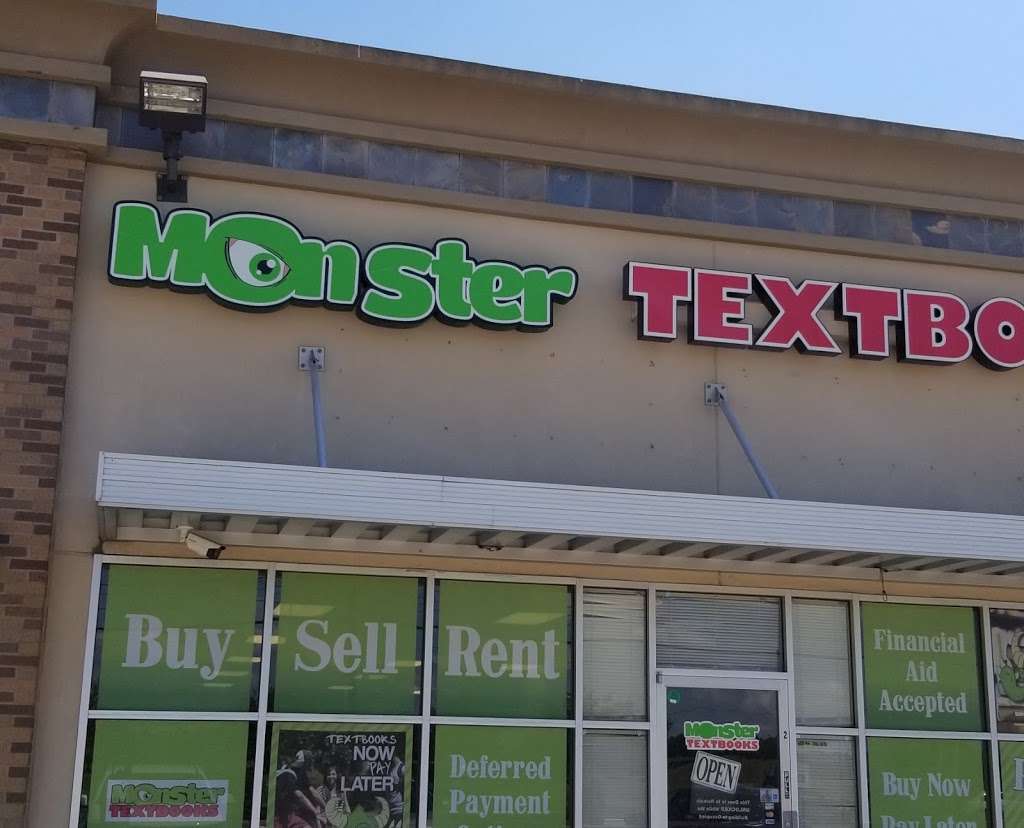 Monster Textbooks | 9110 Barker Cypress Rd, Cypress, TX 77433, USA | Phone: (281) 463-7179