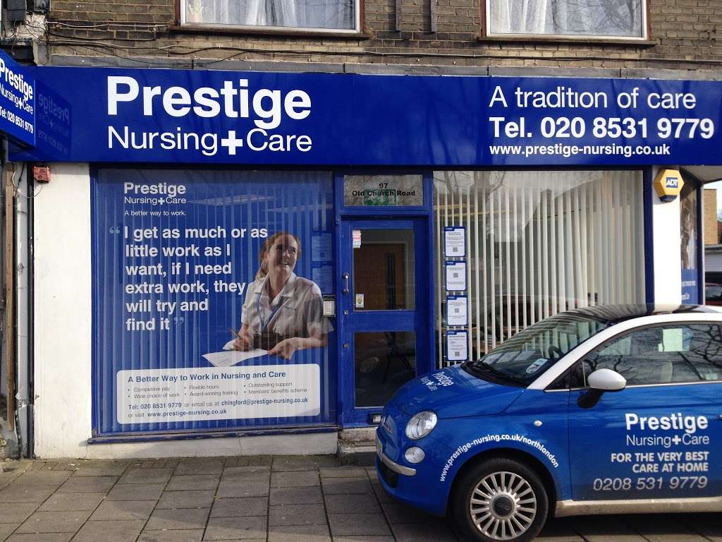 Prestige Nursing + Care Chingford | 97 Old Church Rd, London E4 6ST, UK | Phone: 020 8531 9779